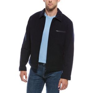 Theory Mens Workwear Jacket, Blue